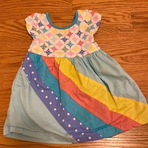 SoE 2 girl Matilda Jane rainbow dress